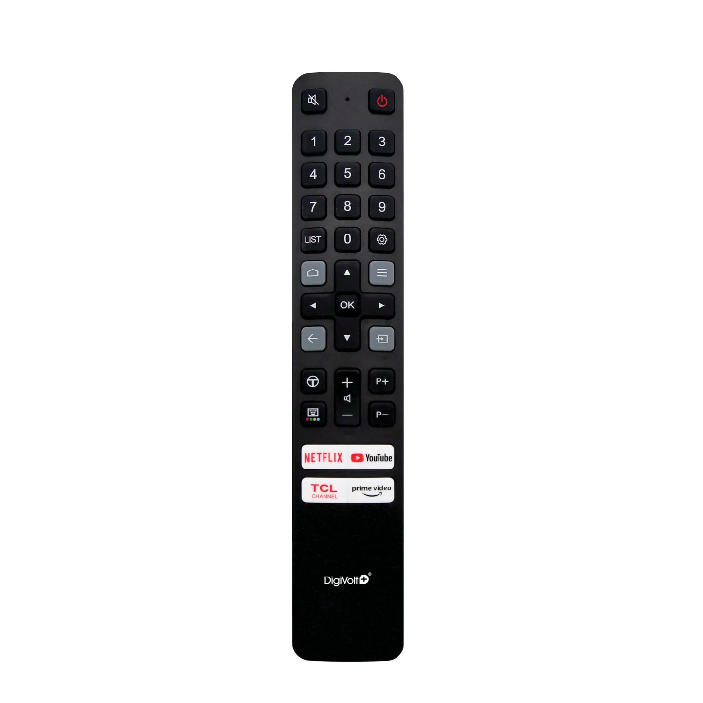 DigiVolt TCL-61 Mando Universal Compatible con TV TCL