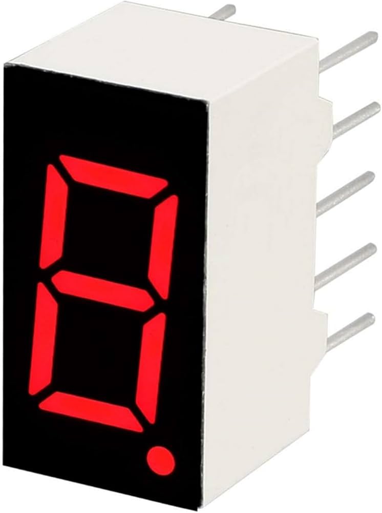 SA52-11EWA - Pantalla LED 7 Segmentos Rojo 13.2mm
