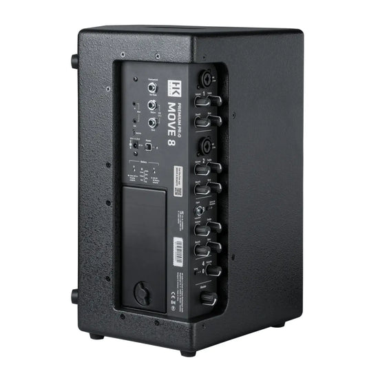 HK Audio MOVE 8 | Altavoz Portátil a Batería 400W con Bluetooth 5.0