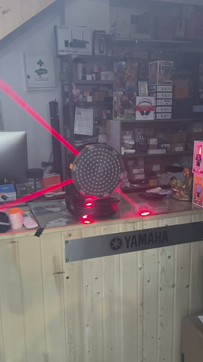 Cabeza Móvil Golden LED 6x10W + Láser Rojo 6x500mW + 126 LED SMD RGB | MH610C