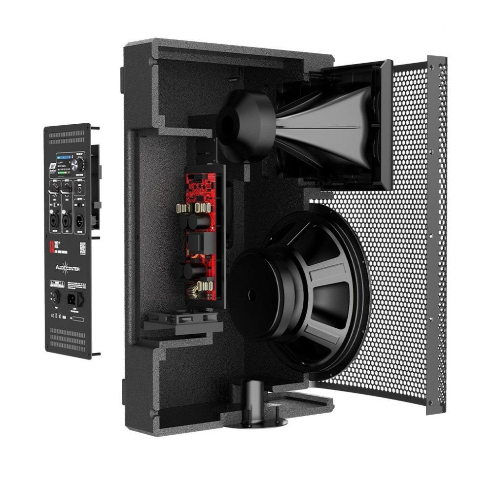 Altavoz Activo DSP 10" Audiocenter SA3-10 MK2 | 1000W RMS | Bluetooth