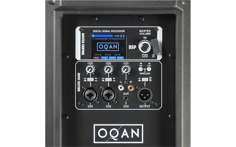 OQAN QLS-15X — Altavoz Activo 15" 400W RMS con DSP